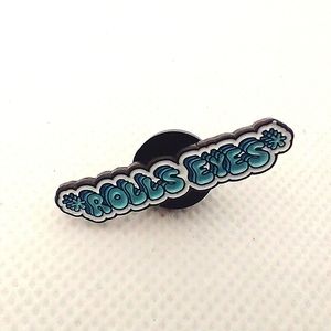 🧁 3/$30 *Rolls Eyes* Sarcastic Enamel Pin NEW